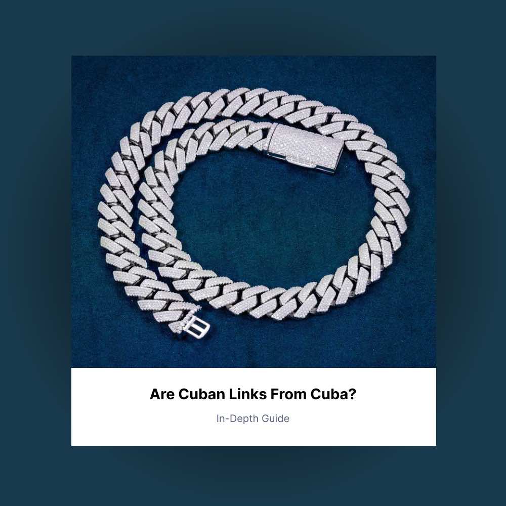 are cuban links from cuba iceatl