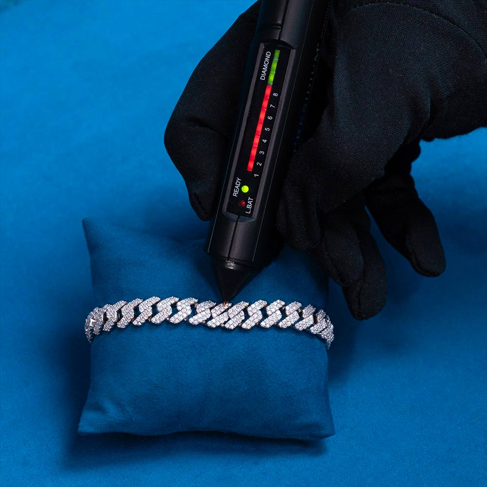 VVS Moissanite Cuban Bracelet (ALL SIZES)