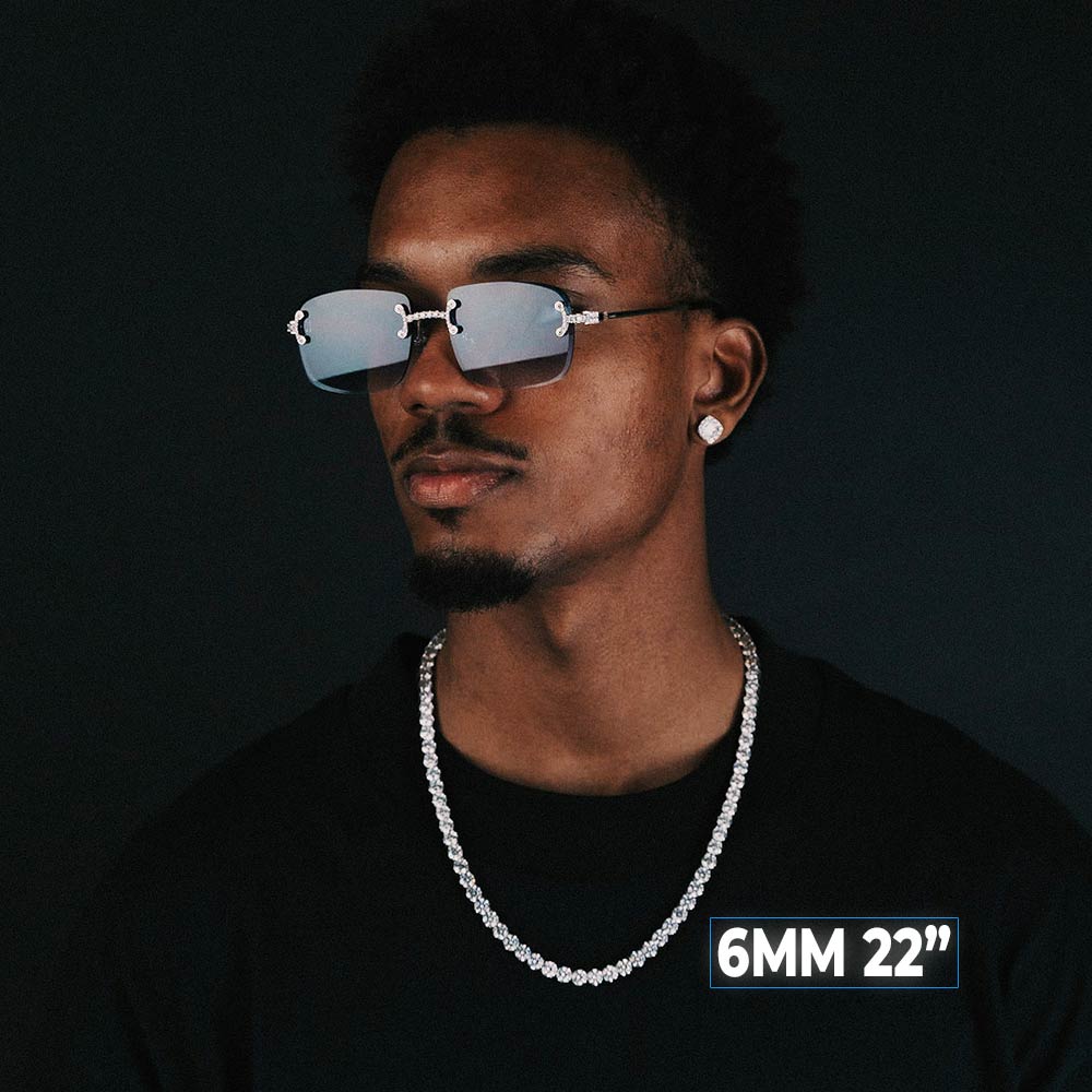 VVS Moissanite Tennis Chain (ALL SIZES)