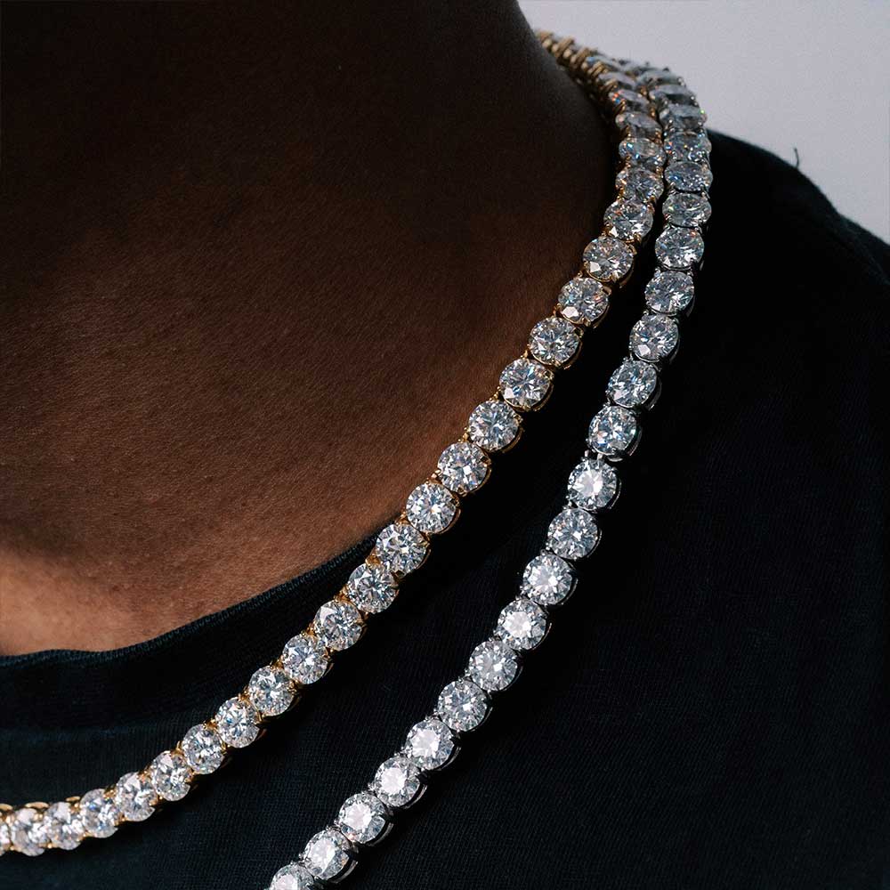VVS Moissanite Tennis Chain (ALL SIZES)