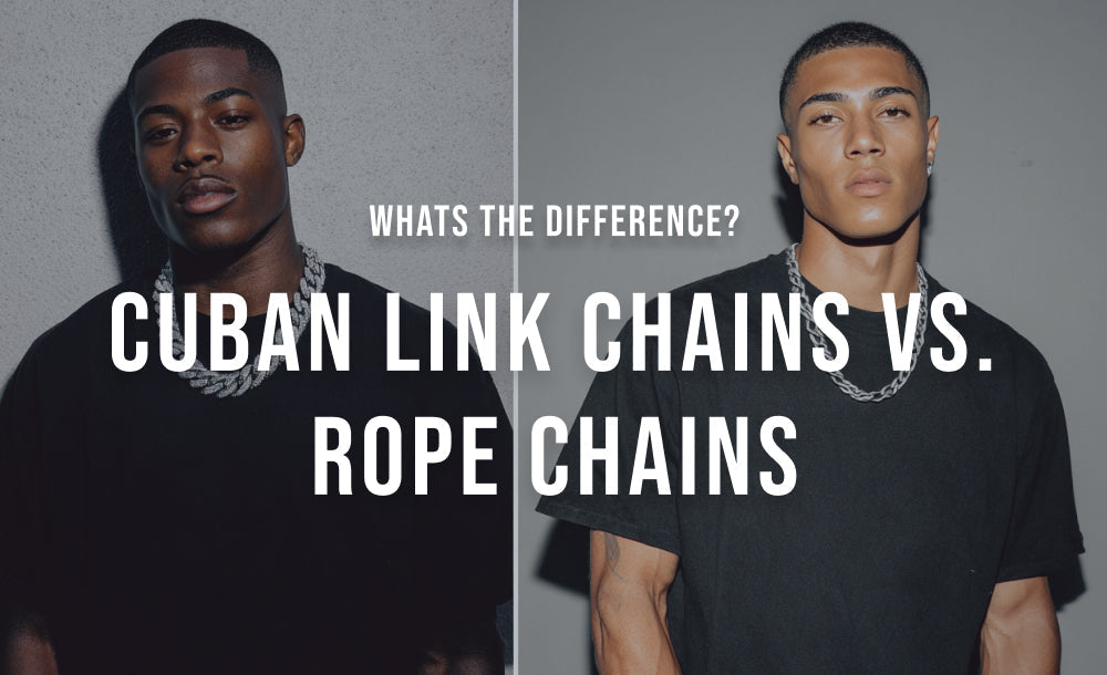 cuban link chains vs. rope chains