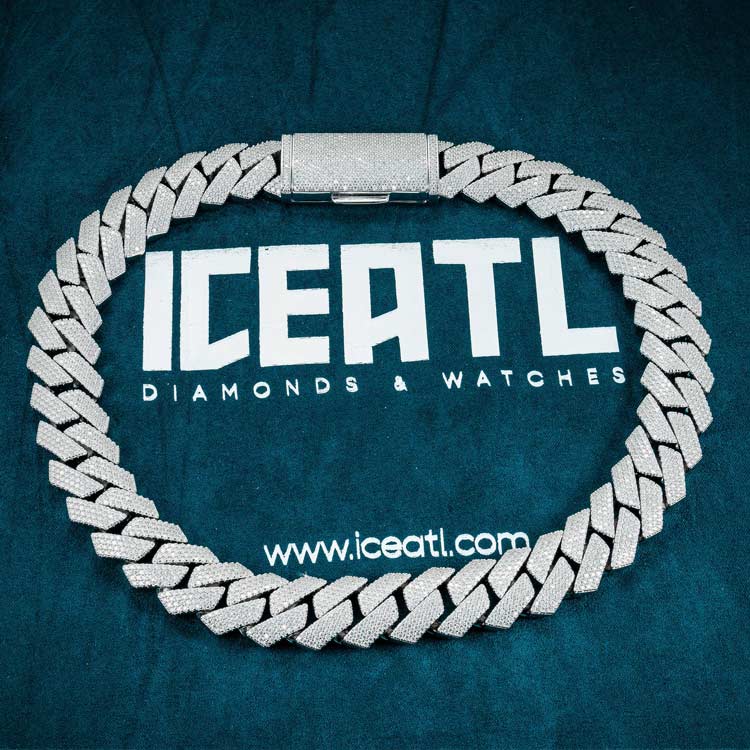 Explore IceATL Moissanite Cuban Link Chains