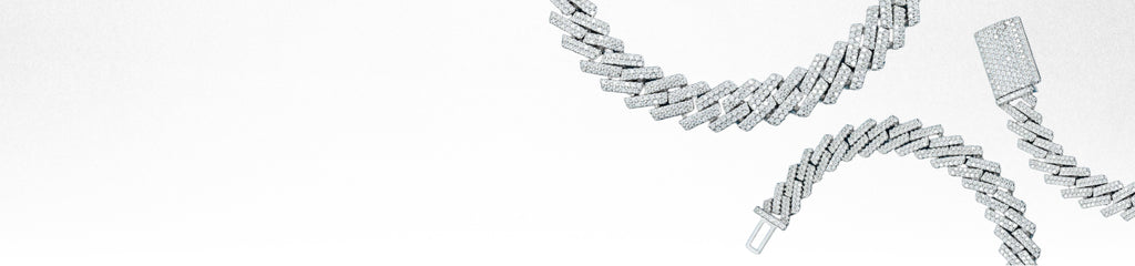 Moissanite Cuban Link Chains