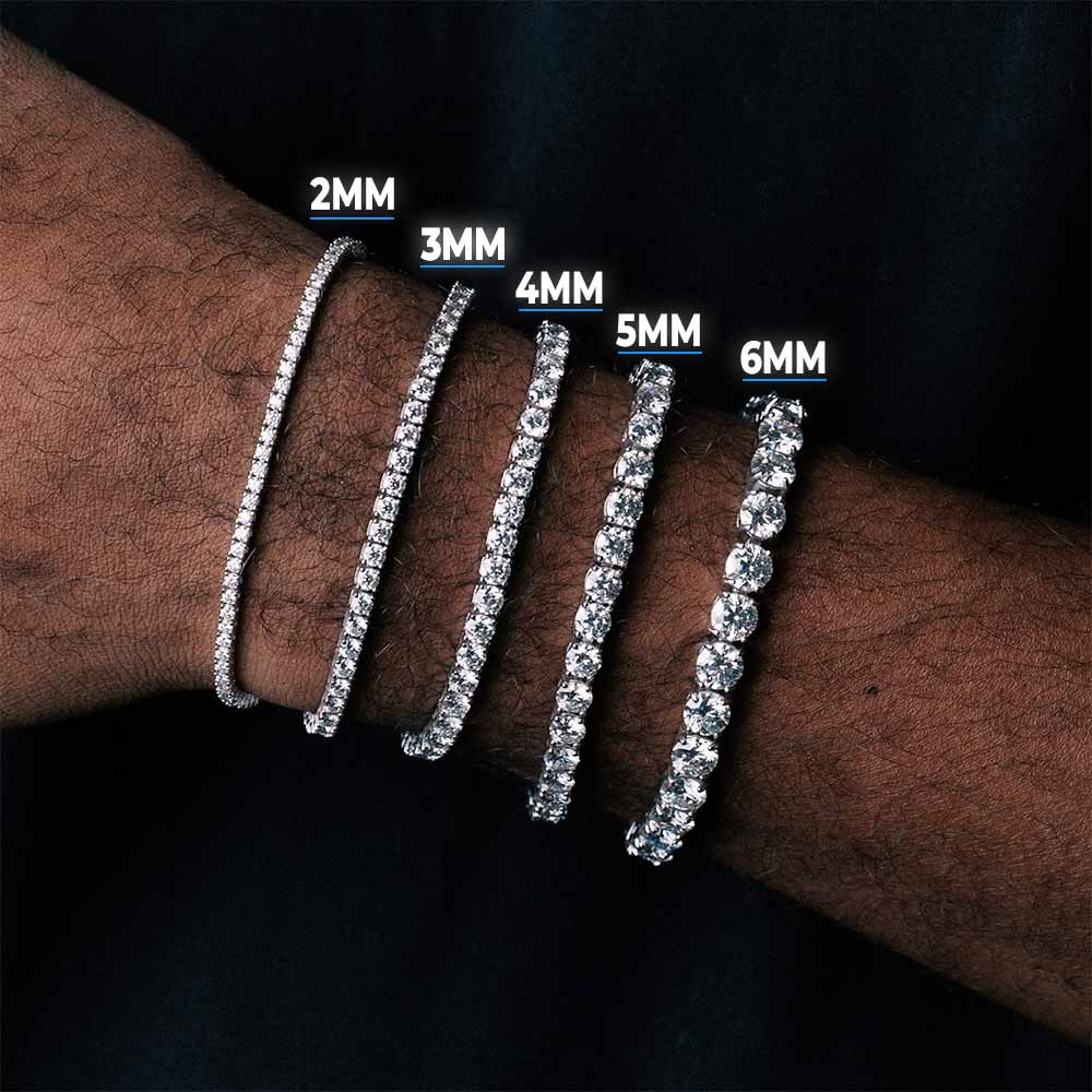 Men's Moissanite Tennis Bracelets - IceATL